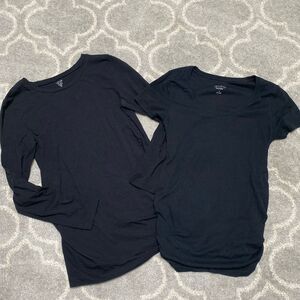 Maternity Black Tee Bundle sz M